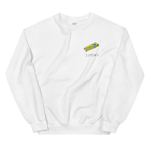"PEG" Unisex Sweatshirt (Black/White)