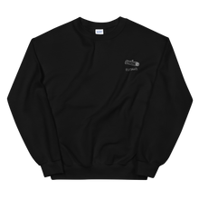 Load image into Gallery viewer, &quot;WOOD&quot; Embroidered Unisex Sweatshirt (B/W)

