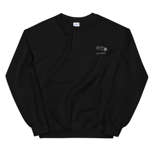 "WOOD" Embroidered Unisex Sweatshirt (B/W)